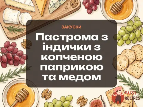 Пастрома з індички з копченою паприкою та медом