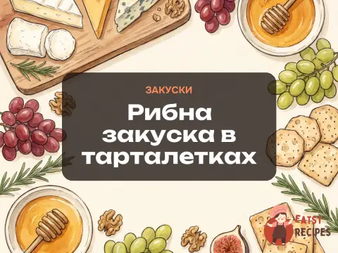 Рибна закуска в тарталетках