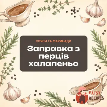 Заправка з перців халапеньо