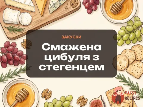 Смажена цибуля з стегенцем