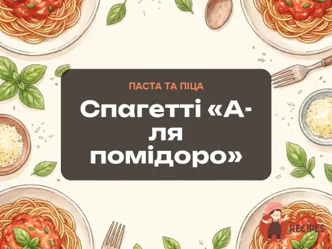 Спагетті «А-ля помідоро»