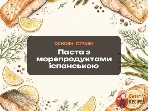 Паста з морепродуктами іспанською