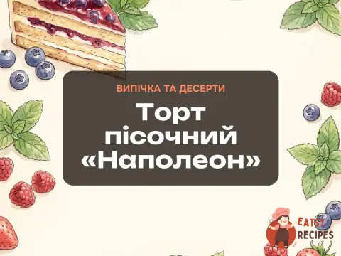 Торт пісочний «Наполеон»