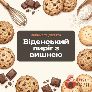 Віденський пиріг з вишнею