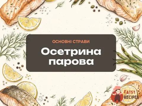 Осетрина парова