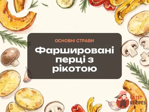 Фаршировані перці з рікотою