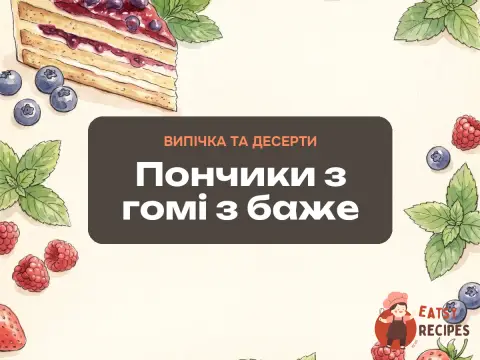 Пончики з гомі з баже