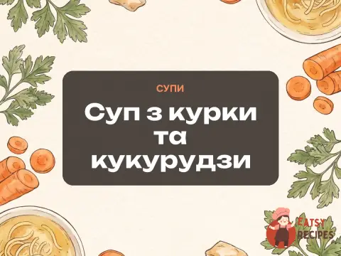 Суп з курки та кукурудзи
