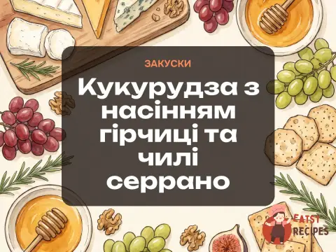 Кукурудза з насінням гірчиці та чилі серрано
