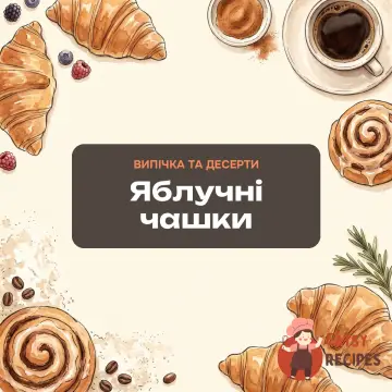 Яблучні чашки