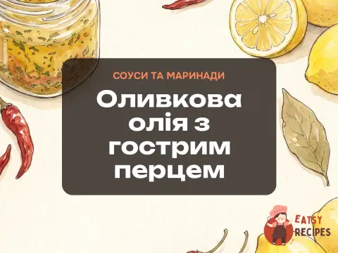 Оливкова олія з гострим перцем