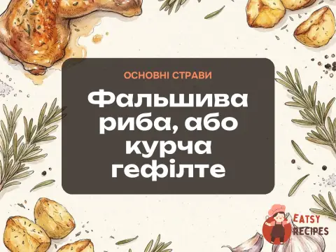 Фальшива риба, або курча гефілте
