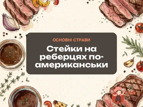 Стейки на реберцях по-американськи