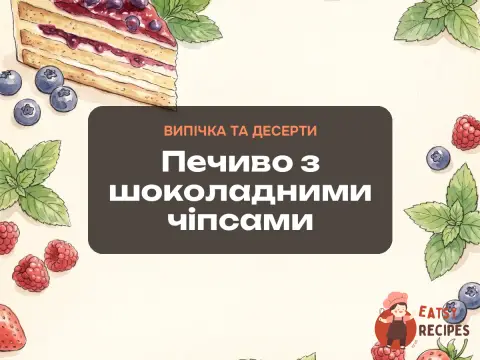 Печиво з шоколадними чіпсами