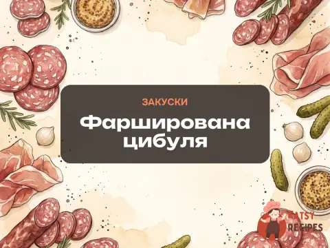 Фарширована цибуля