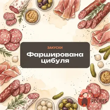Фарширована цибуля