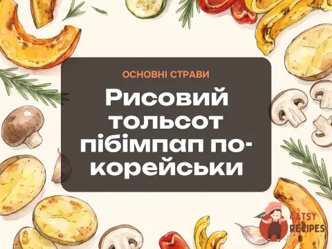 Рисовий тольсот пібімпап по-корейськи