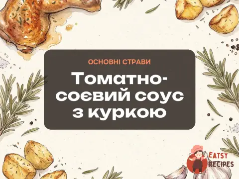 Томатно-соєвий соус з куркою