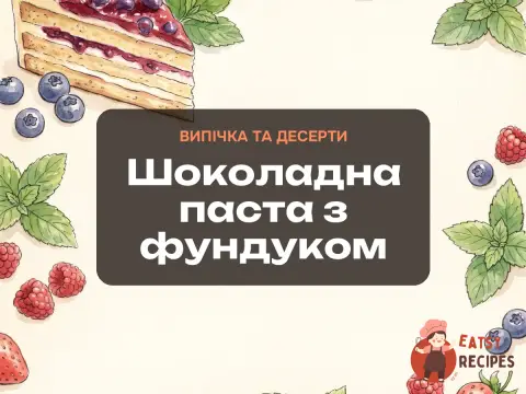 Шоколадна паста з фундуком