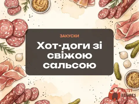 Хот-доги зі свіжою сальсою
