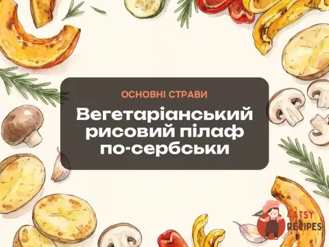 Вегетаріанський рисовий пілаф по-сербськи