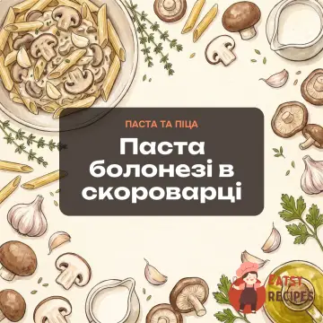 Паста болонезі в скороварці
