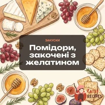 Помідори, закочені з желатином