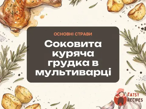 Соковита куряча грудка в мультиварці
