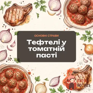Тефтелі у томатній пасті