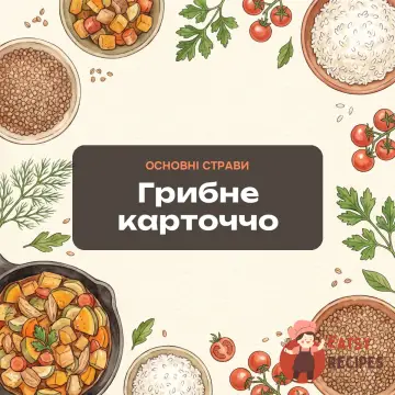 Грибне карточчо