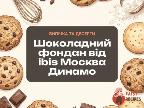 Шоколадний фондан від ibis Москва Динамо