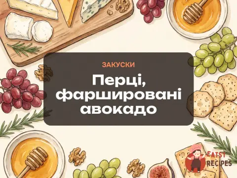 Перці, фаршировані авокадо