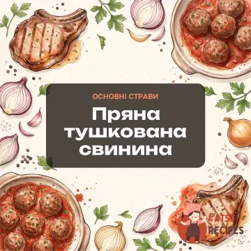 Пряна тушкована свинина