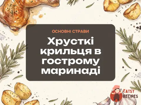 Хрусткі крильця в гострому маринаді