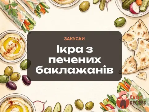 Ікра з печених баклажанів