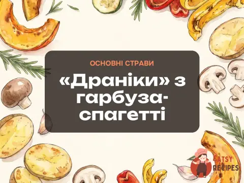 «Драніки» з гарбуза-спагетті