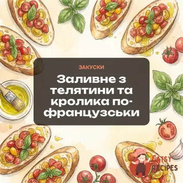 Заливне з телятини та кролика по-французськи