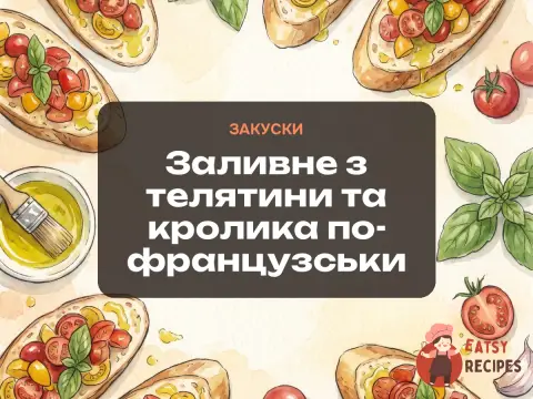 Заливне з телятини та кролика по-французськи