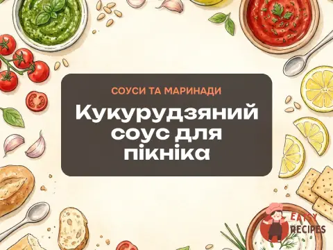 Кукурудзяний соус для пікніка