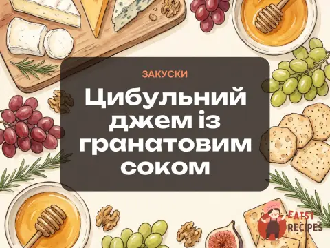 Цибульний джем із гранатовим соком