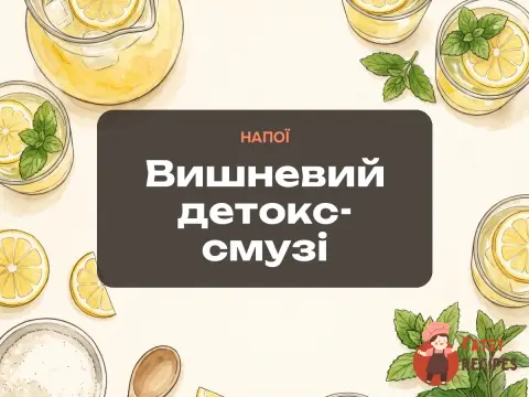Вишневий детокс-смузі