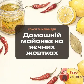 Домашній майонез на яєчних жовтках