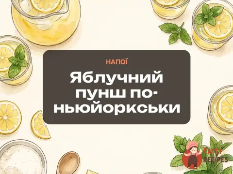 Яблучний пунш по-ньюйоркськи