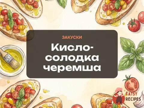 Кисло-солодка черемша