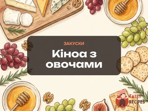 Кіноа з овочами