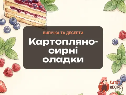 Картопляно-сирні оладки