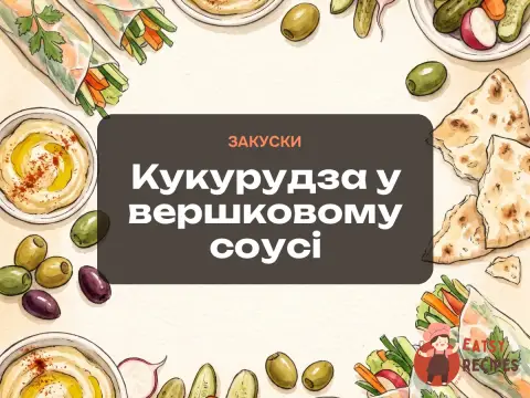 Кукурудза у вершковому соусі