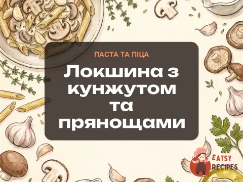 Локшина з кунжутом та прянощами
