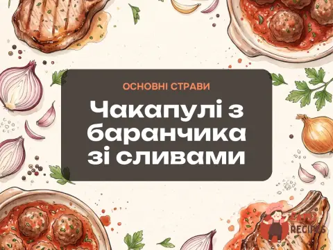 Чакапулі з баранчика зі сливами