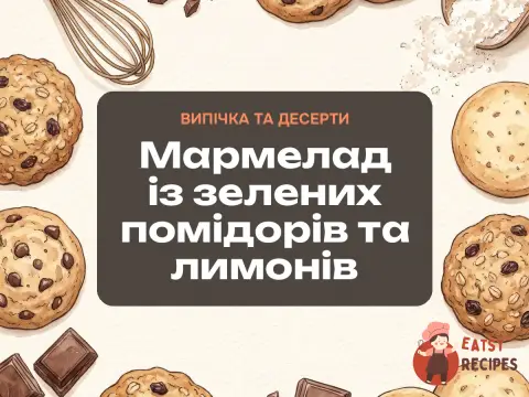 Мармелад із зелених помідорів та лимонів
